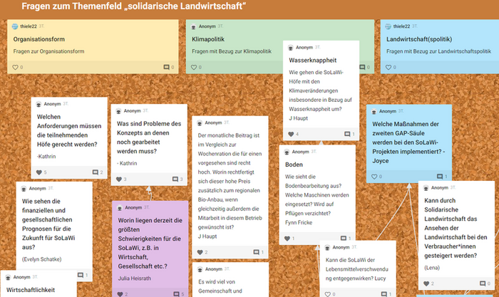 Foto: digitale Stellwand.