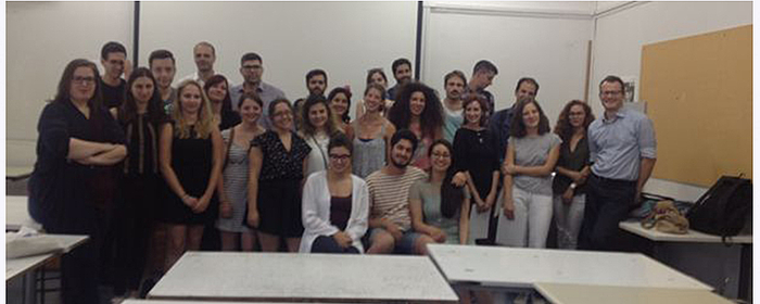 Gruppenfoto: Teilnehmer der Summerschool 2018.